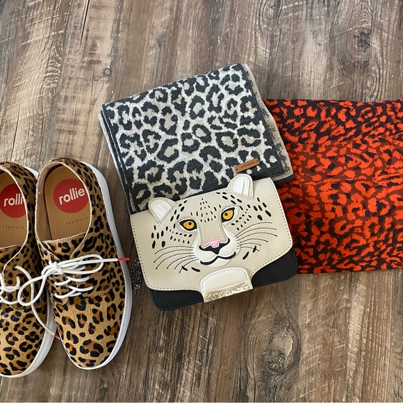 Brighton Handbags - Brighton Lexy the Leopard snappy snap flap AND a ginger snappy mini bag- RARE